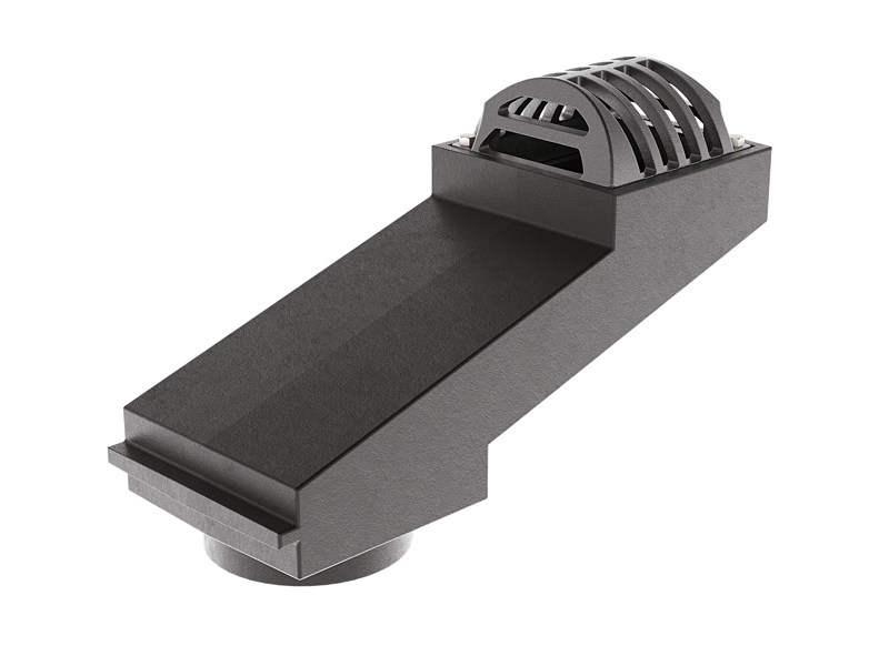 JRH 8-8-OS15-T6 Dome Grate